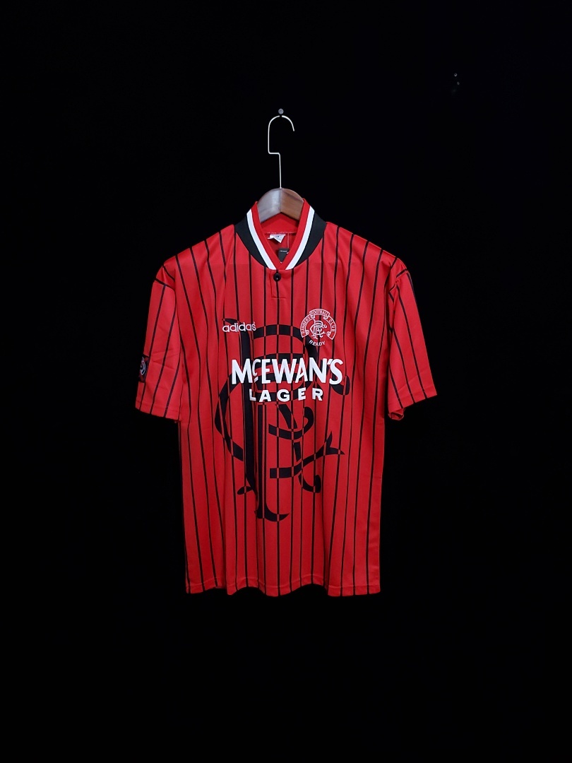 Retro 94-95 Rangers away S-2XL