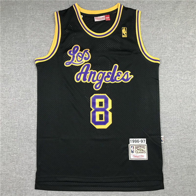 Lakers #8 Retro Embroidery