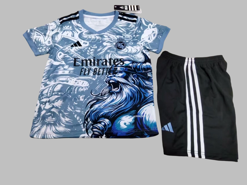 25-26 Real Madrid Special Kids Cheap Soccer Jerseys Yupoo