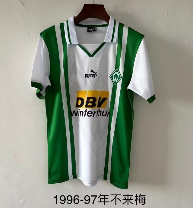 96-97 Werder Bremen Home Retro Soccer Jerseys Yupoo