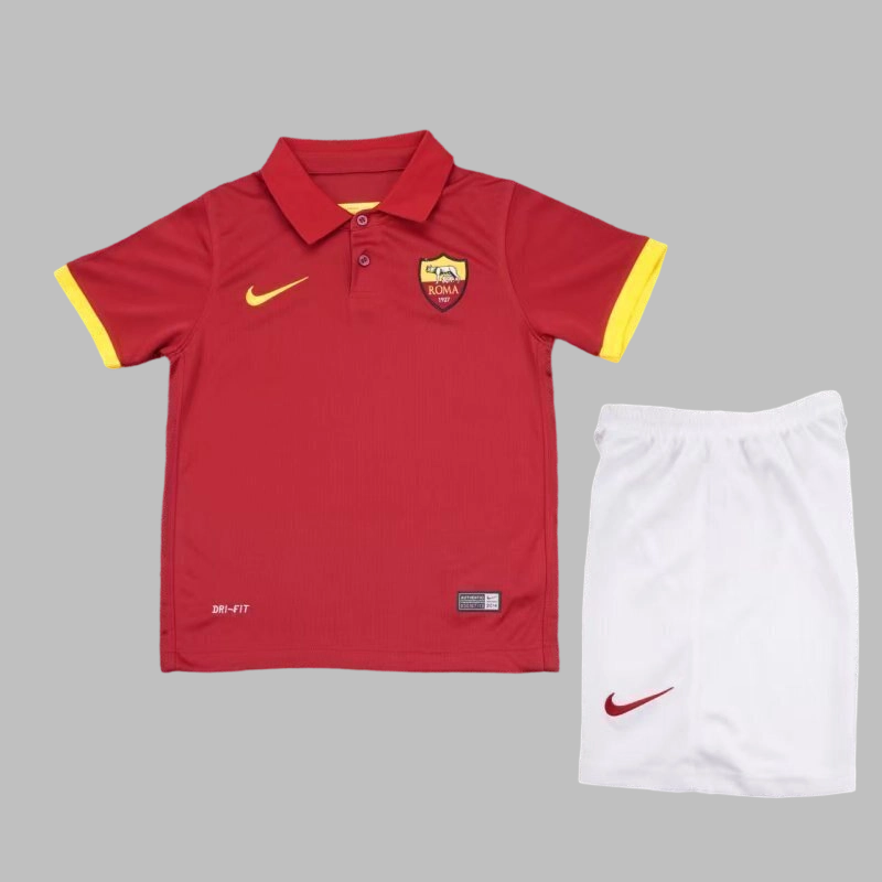 14-15 Roma Home Kids Cheap Soccer Jerseys Yupoo