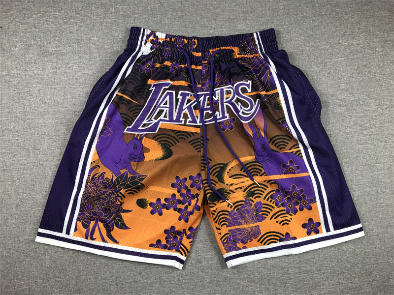 2023 Lakers Pocket Shorts