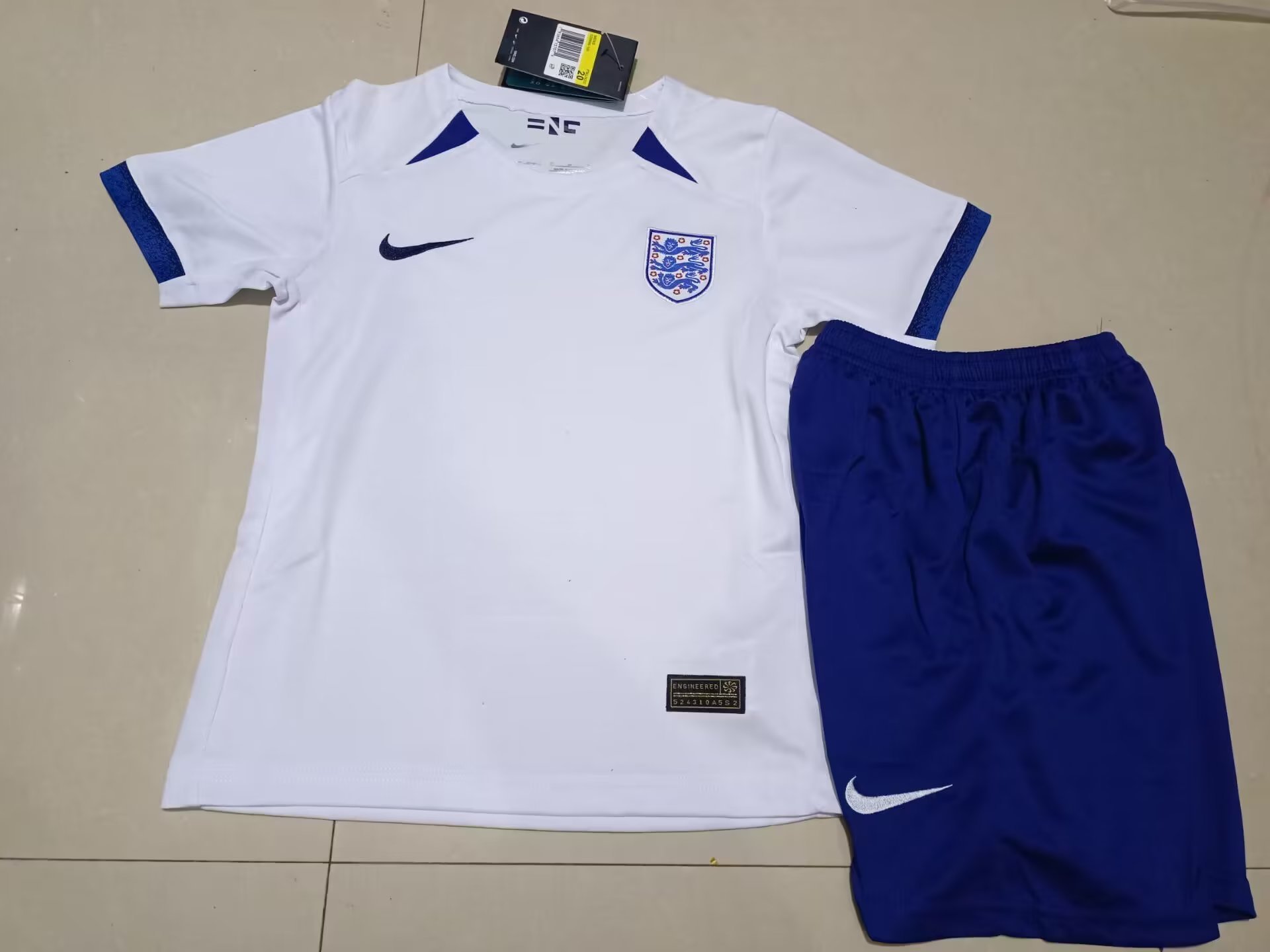 23-24 England Home Kids Soccer Jerseys Yupoo