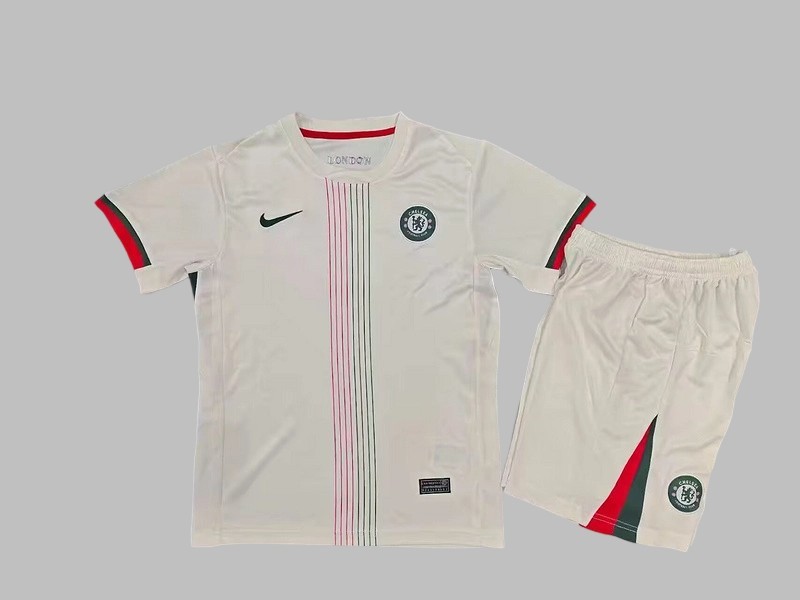 25-26 Chelsea Away Kids Cheap Soccer Jerseys Yupoo