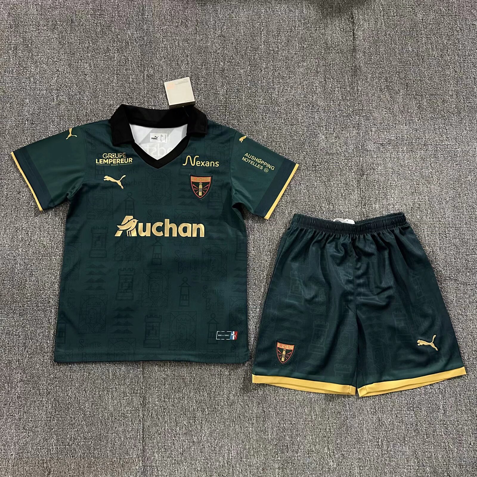 23-24 Lens Special Kids Soccer Jerseys Yupoo