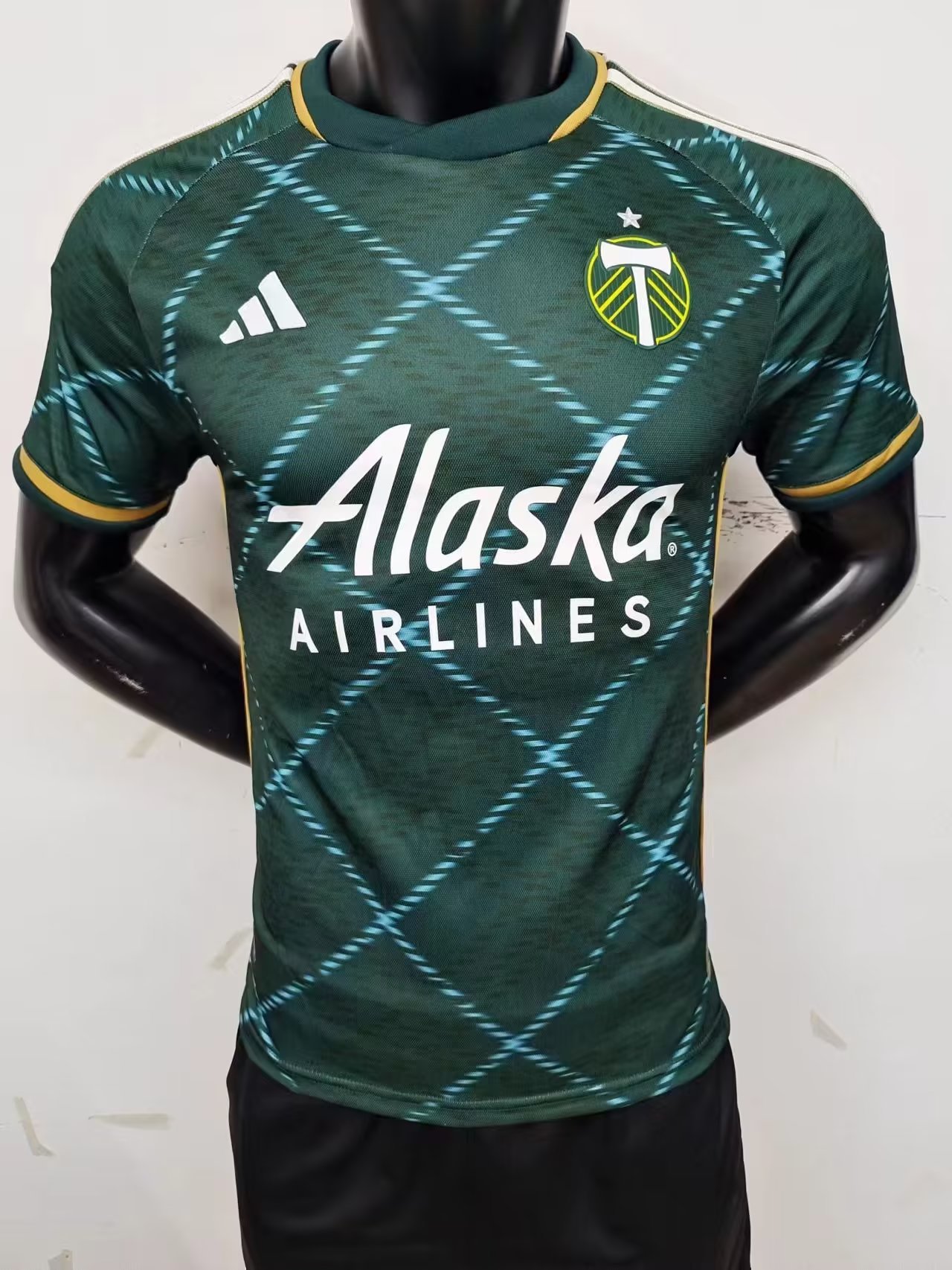 23-24 Portland Timbers Home Player Version Soccer Jerseys Yupoo