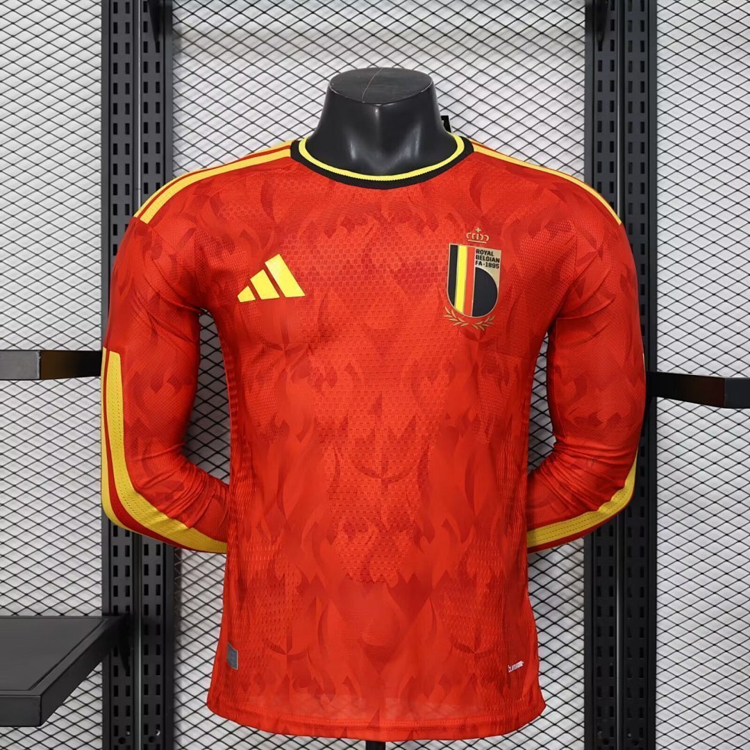 26-27 Belgium Home Player Version Cheap Soccer Jerseys Yupoo