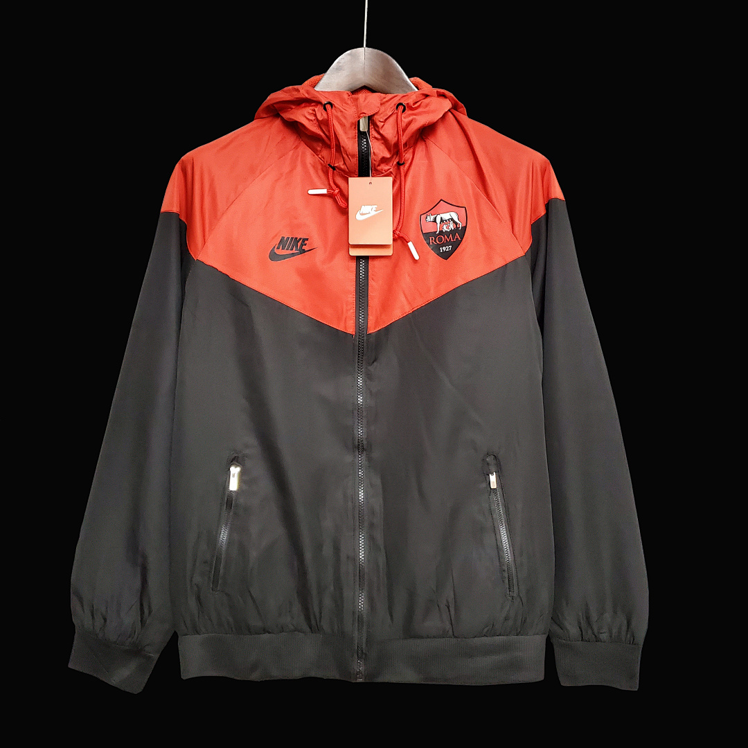 Windbreaker Roman Black Red S-XXL