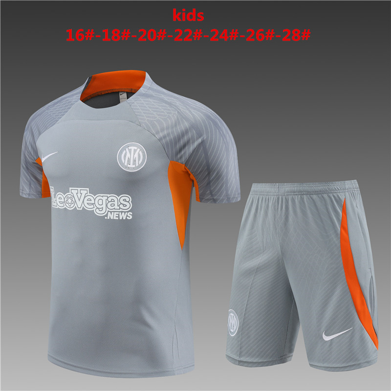 23-24 Inter Milan Kids Training Soccer Jerseys Yupoo