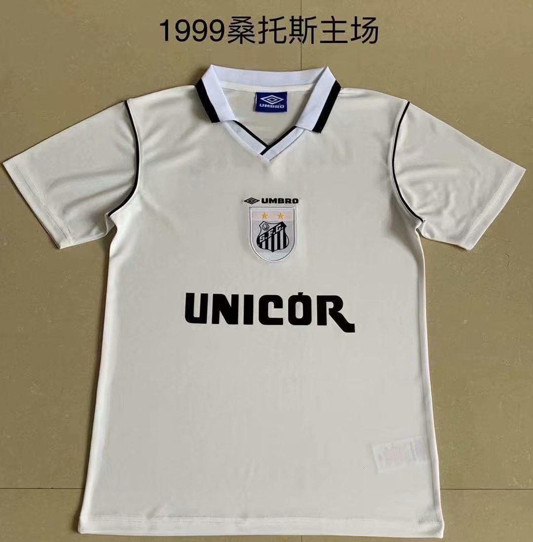 1999 Santos Home Retro Soccer Jerseys Yupoo