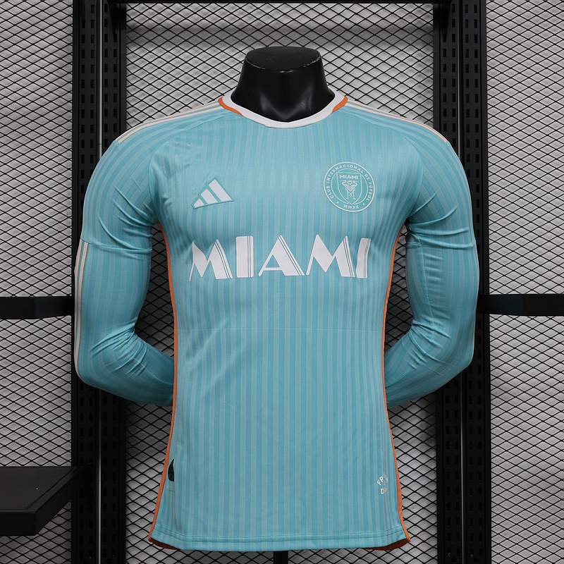 24-25 Inter Miami Third Player Version Long Sleeve Soccer Jerseys Yupoo