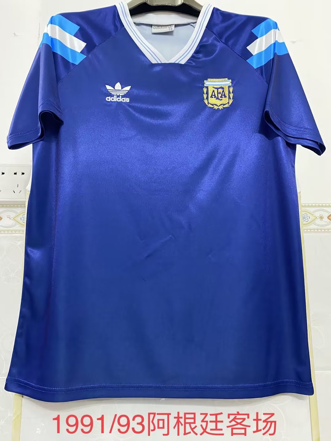 1991-93 Argentina Away Retro Soccer Jerseys Yupoo