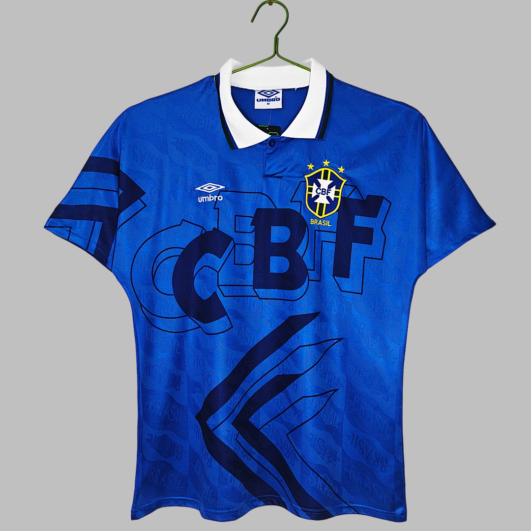 1992 Brazil Away Retro Cheap Soccer Jerseys Yupoo