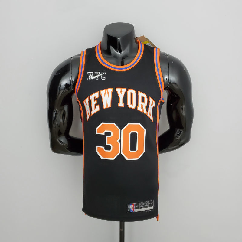 2022 Season Randle#30 Knicks Urban Edition Black NBA Jersey S-XXL