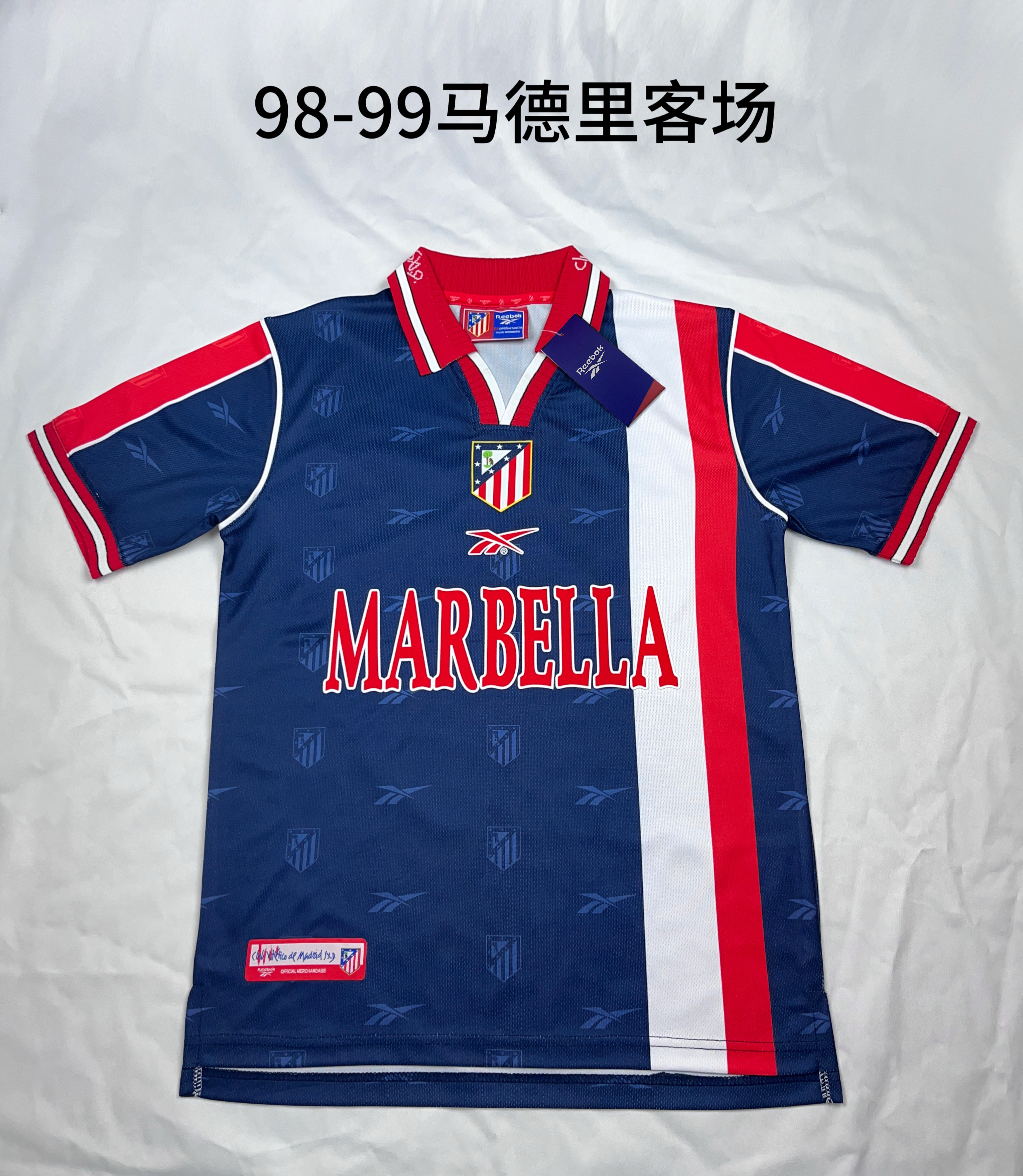 98-99 Atletico Madrid Away Retro Soccer Jerseys Yupoo