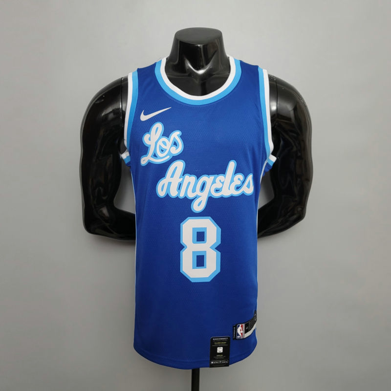 Retro night Bryant #8 Lakers black NBA jersey Size XS-XXL