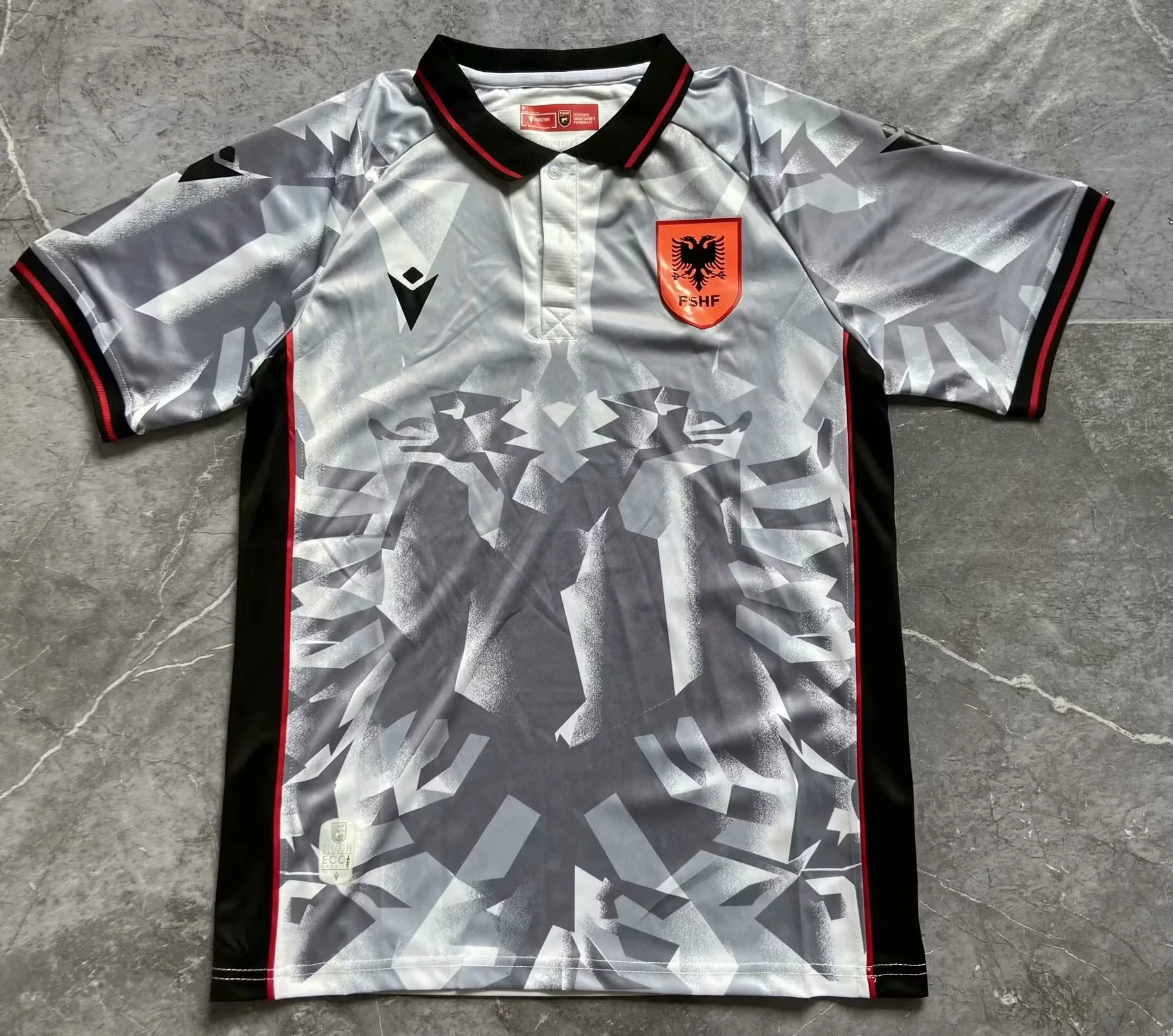 2024 Republic of Albania Home Soccer Jerseys Yupoo