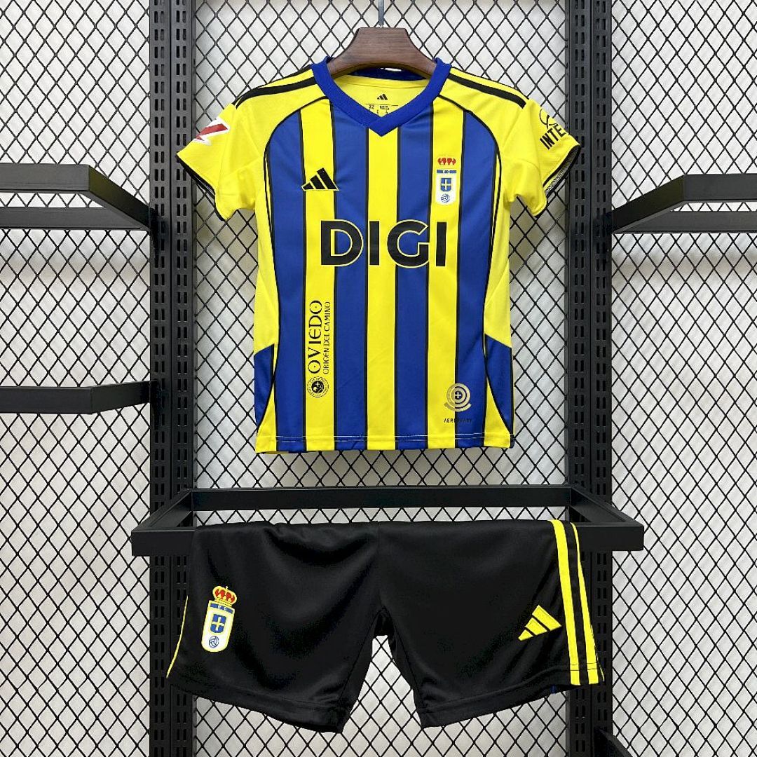Kids Real Oviedo 2025/26 Away Kit