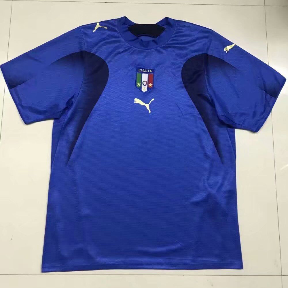2006 Italy Home retro soccer jersey yupoo