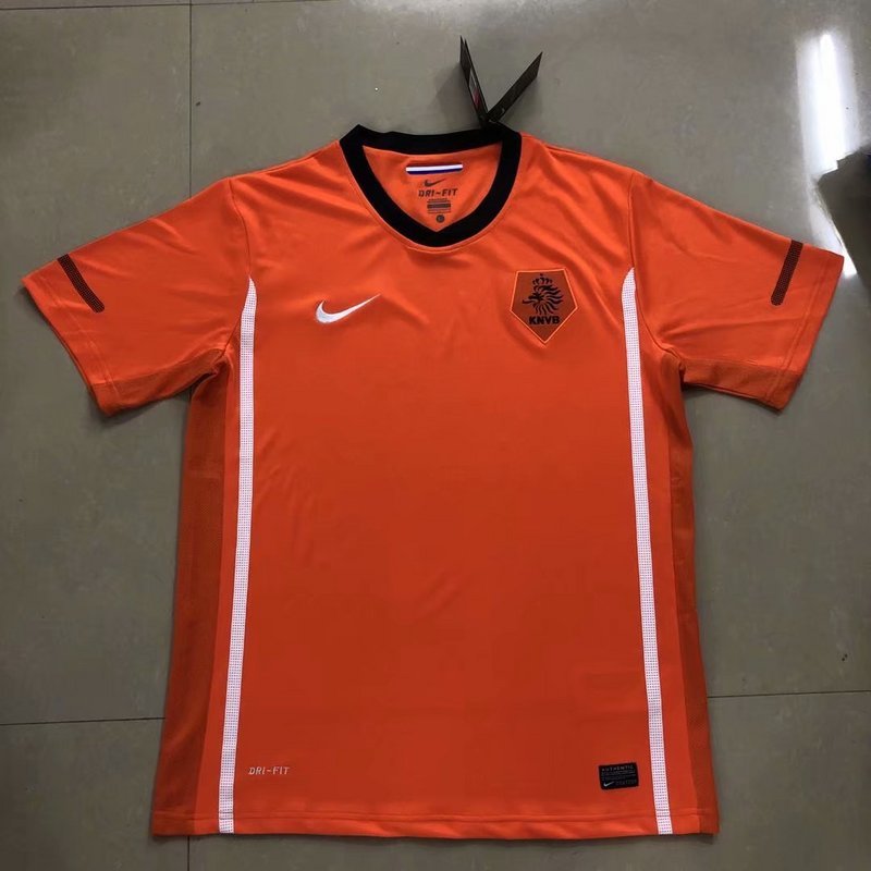 2010 Netherlands Home Retro Soccer Jerseys Yupoo
