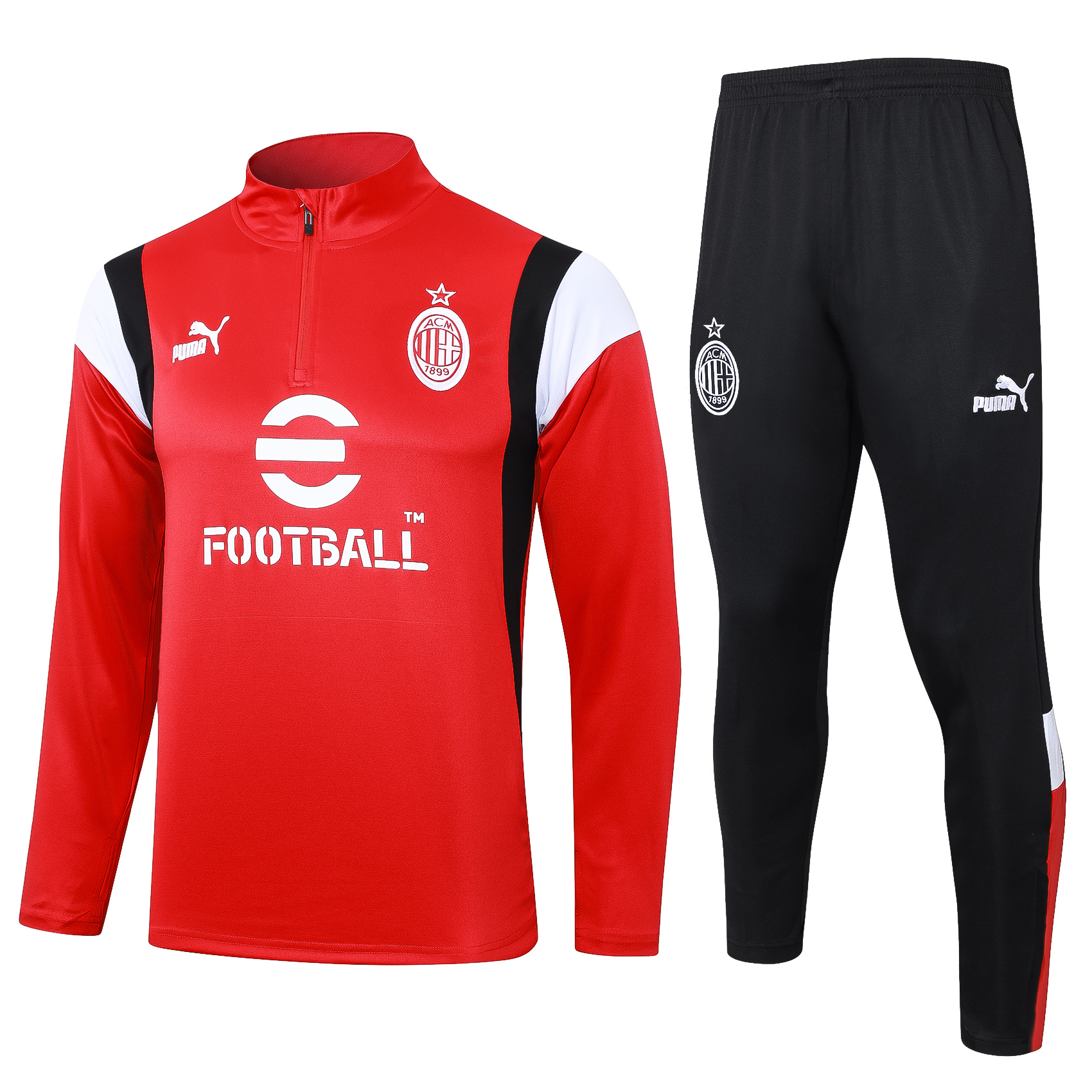 23-24 AC Milan Long Sleeve Training Suit Yupoo