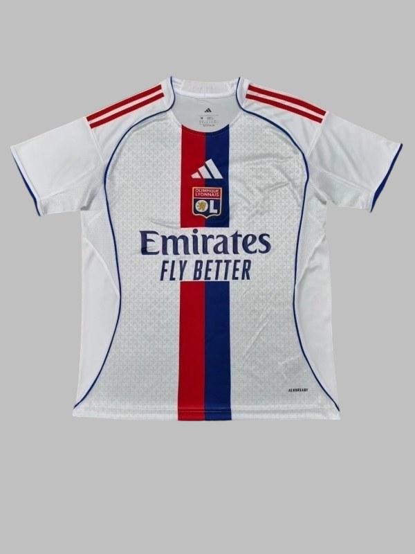 25-26 Lyon Home Cheap Soccer Jerseys Yupoo