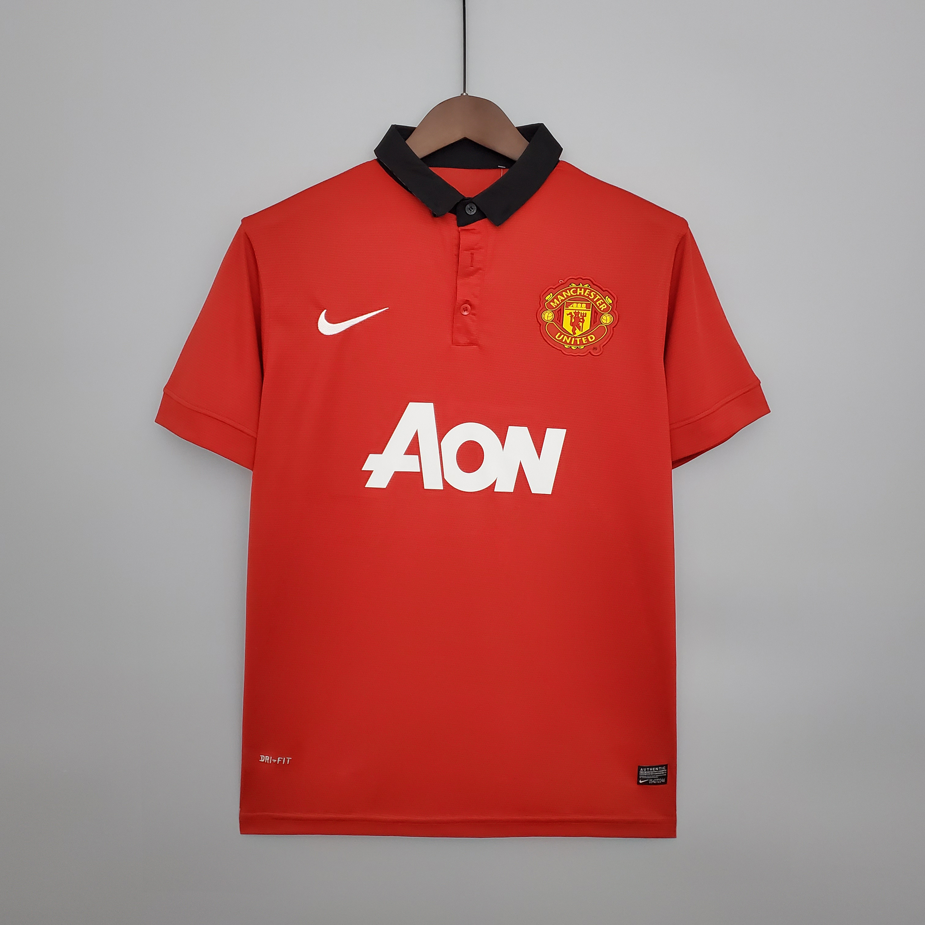 2013-14 M-anchester U-nited Home Retro Soccer Jerseys Yupoo