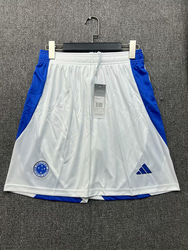 25-26 Cruzeiro Home Soccer Shorts Yupoo