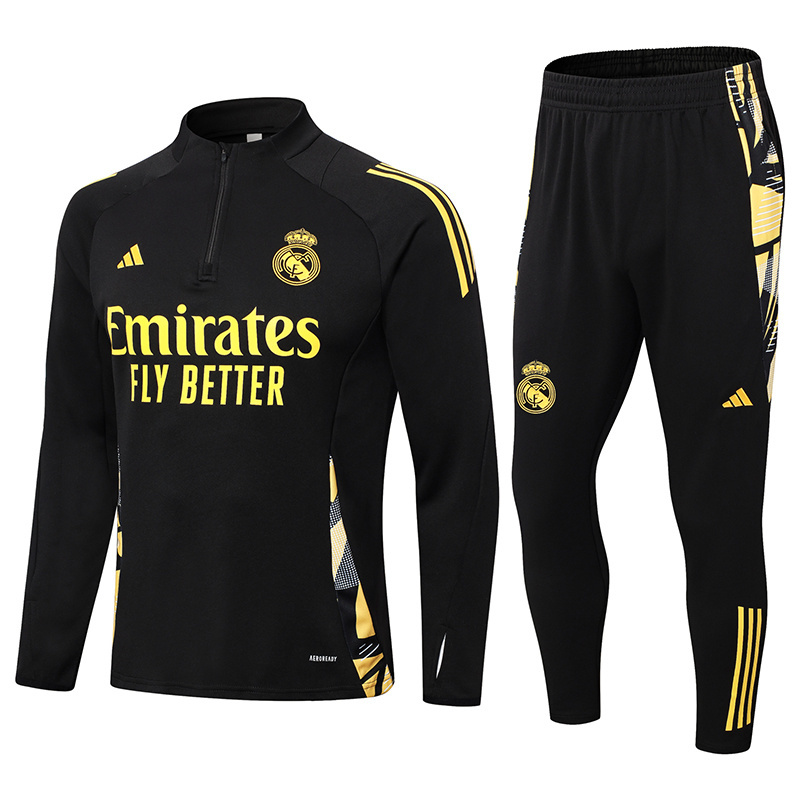 24-25 Real Madrid Long Sleeve Training Suit Yupoo