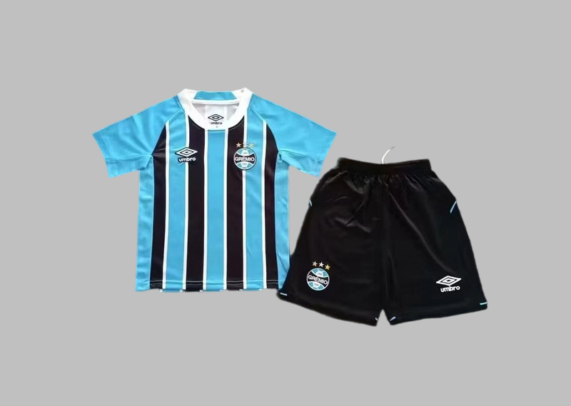 25-26 Gremio Home Kids Cheap Soccer Jerseys Yupoo