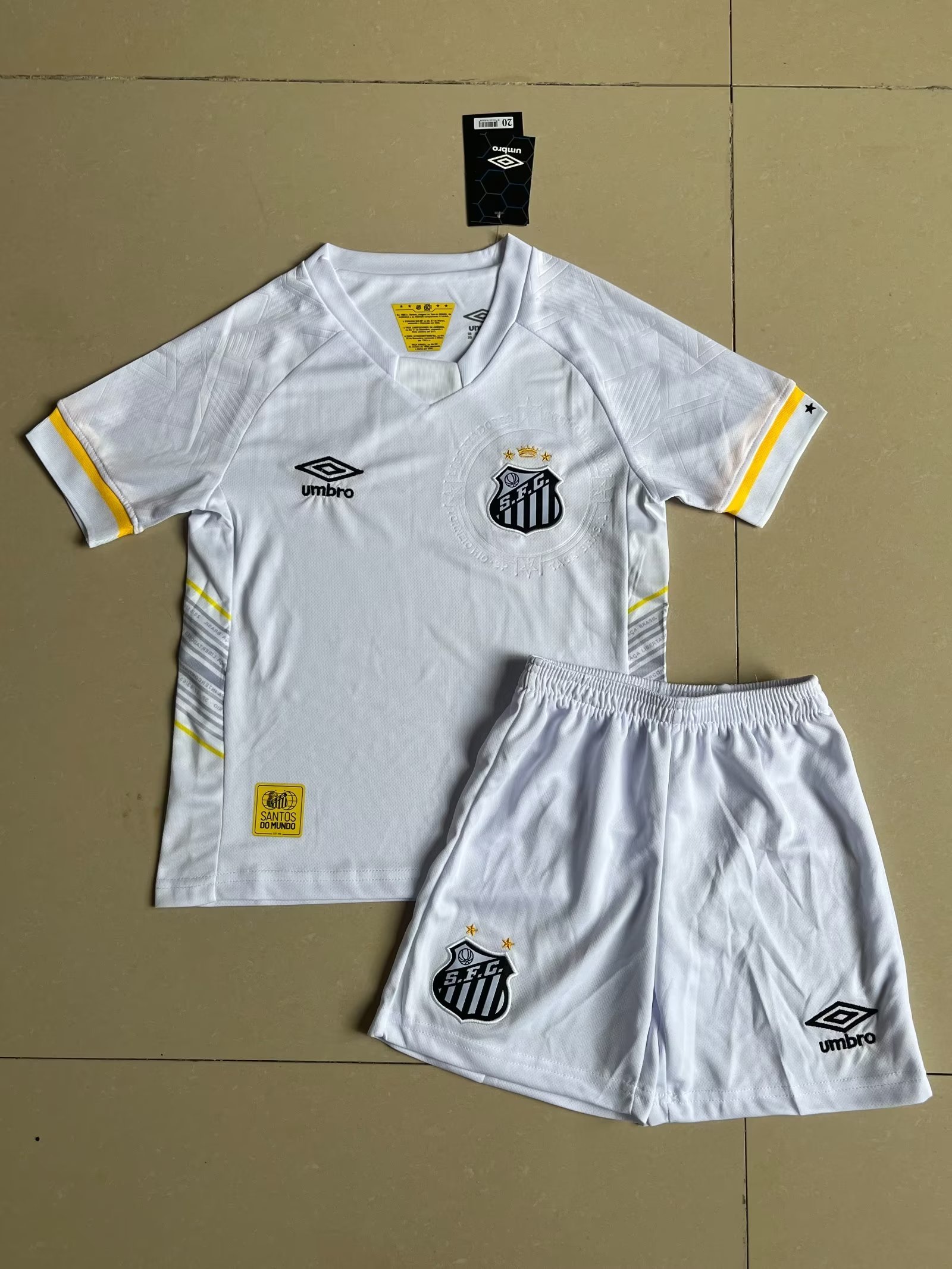 23-24 Santos Home Kids Soccer Jerseys Yupoo
