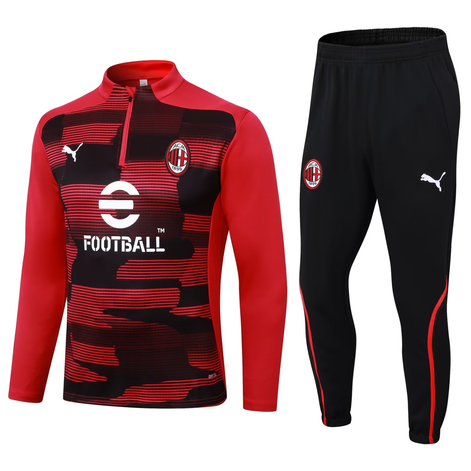 24-25 AC Milan Long Sleeve Training Suit Yupoo
