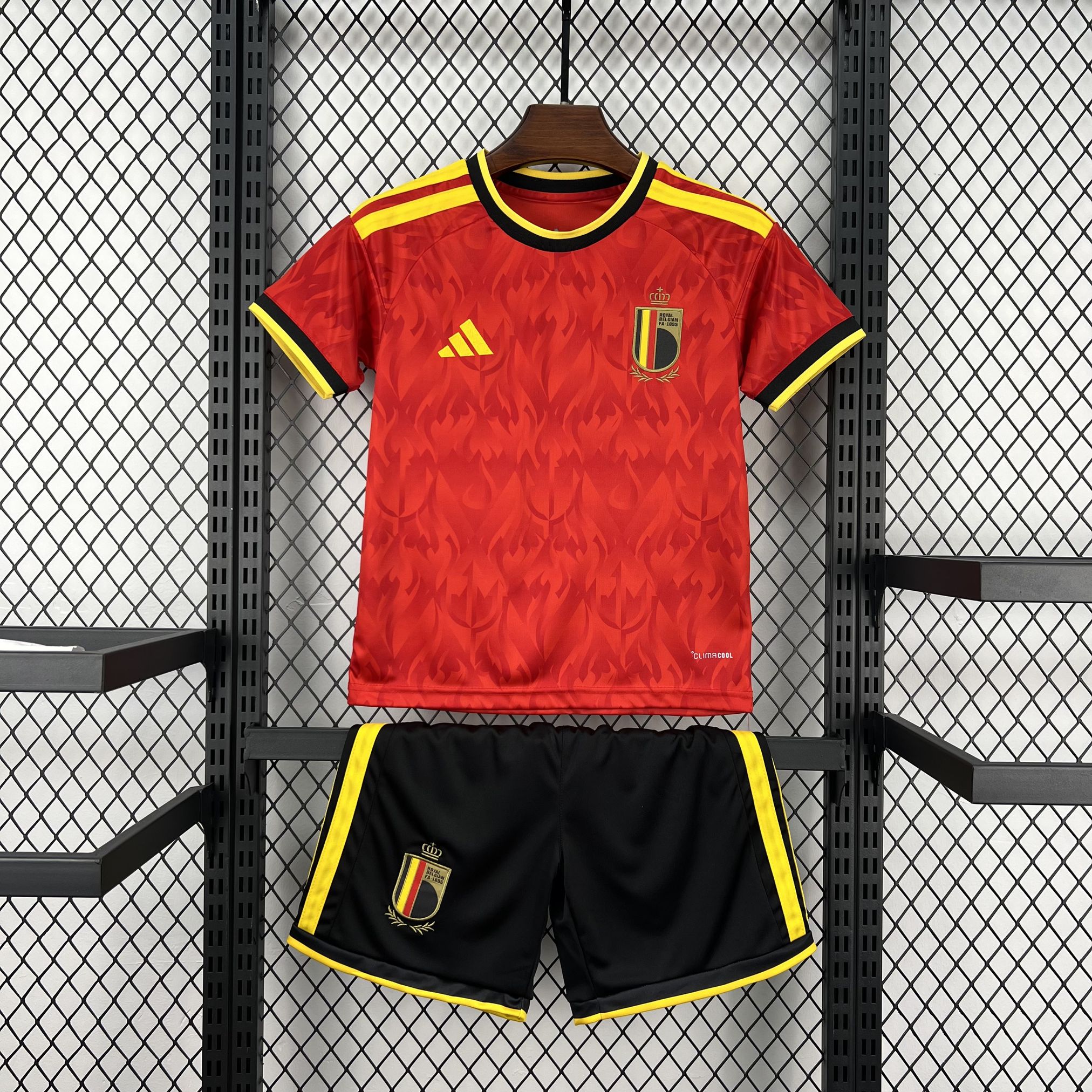 Kids Belgium 2026 World Cup Home Kit