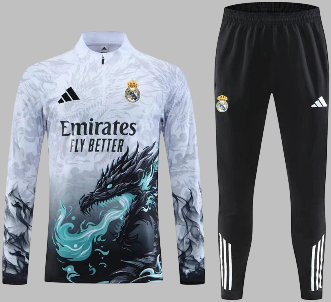 25-26 Real Madrid Kids tracksuit Yupoo