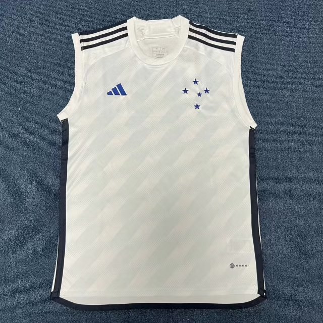 23-24 Cruzeiro Away Soccer Vest Yupoo