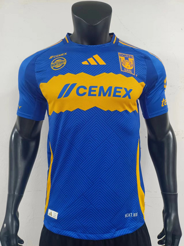 24-25 Tigres Away Player Version Soccer Jerseys Yupoo