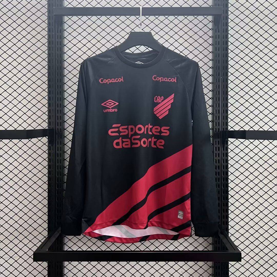 23-24 Club Athletico Paranaense Third Long Sleeve Soccer Jerseys Yupoo
