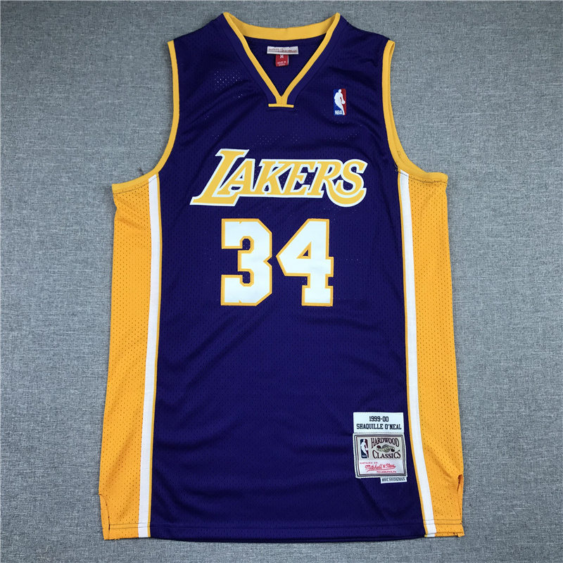 Lakers #34 Embroidery