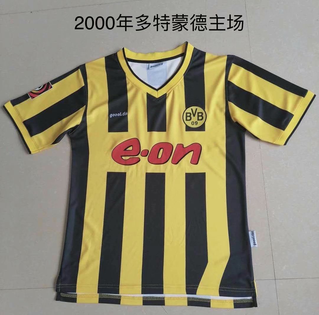 2000 Dortmund Home Retro Soccer Jerseys Yupoo