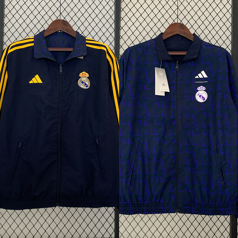23-24 Real Madrid Both Windbreaker Jackets Yupoo