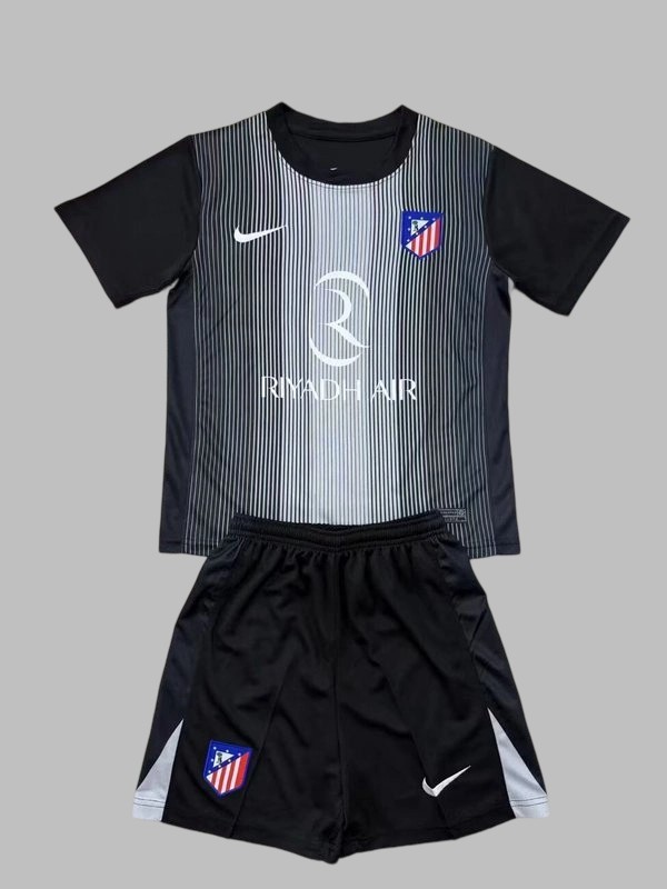 25-26 Atletico Madrid Goalkeeper Kids Cheap Soccer Jerseys Yupoo