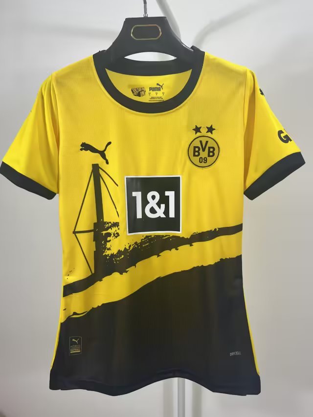 23-24 Dortmund Home Woman Soccer Jerseys Yupoo