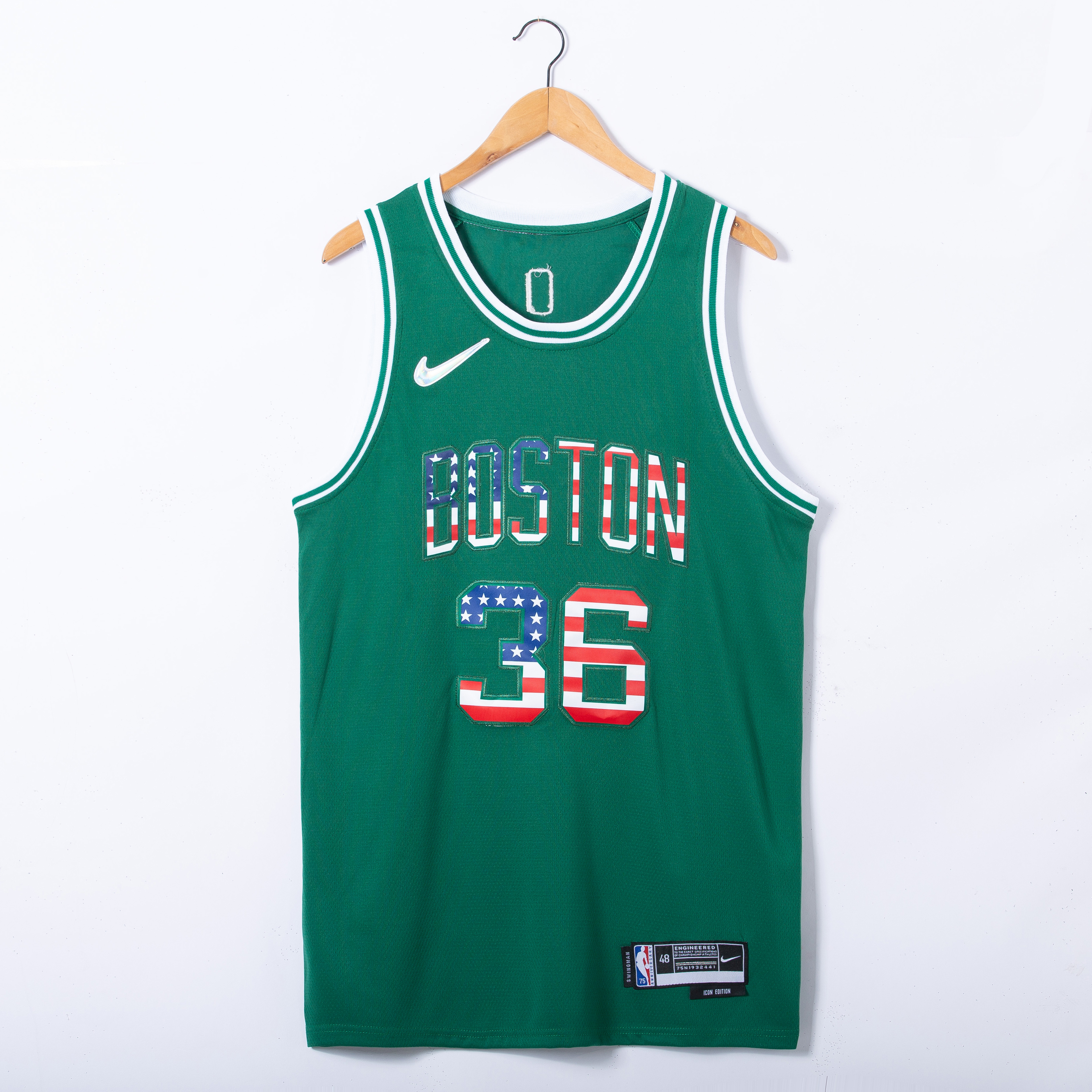 Celtics #36 75th Anniversary Embroidery