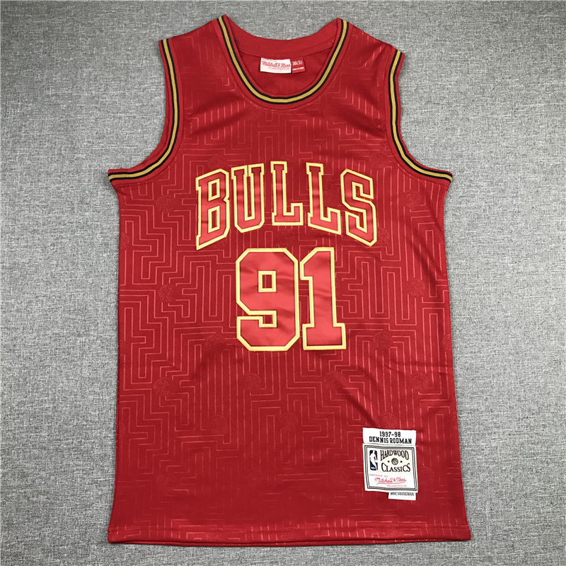 Bulls #91 Embroidery