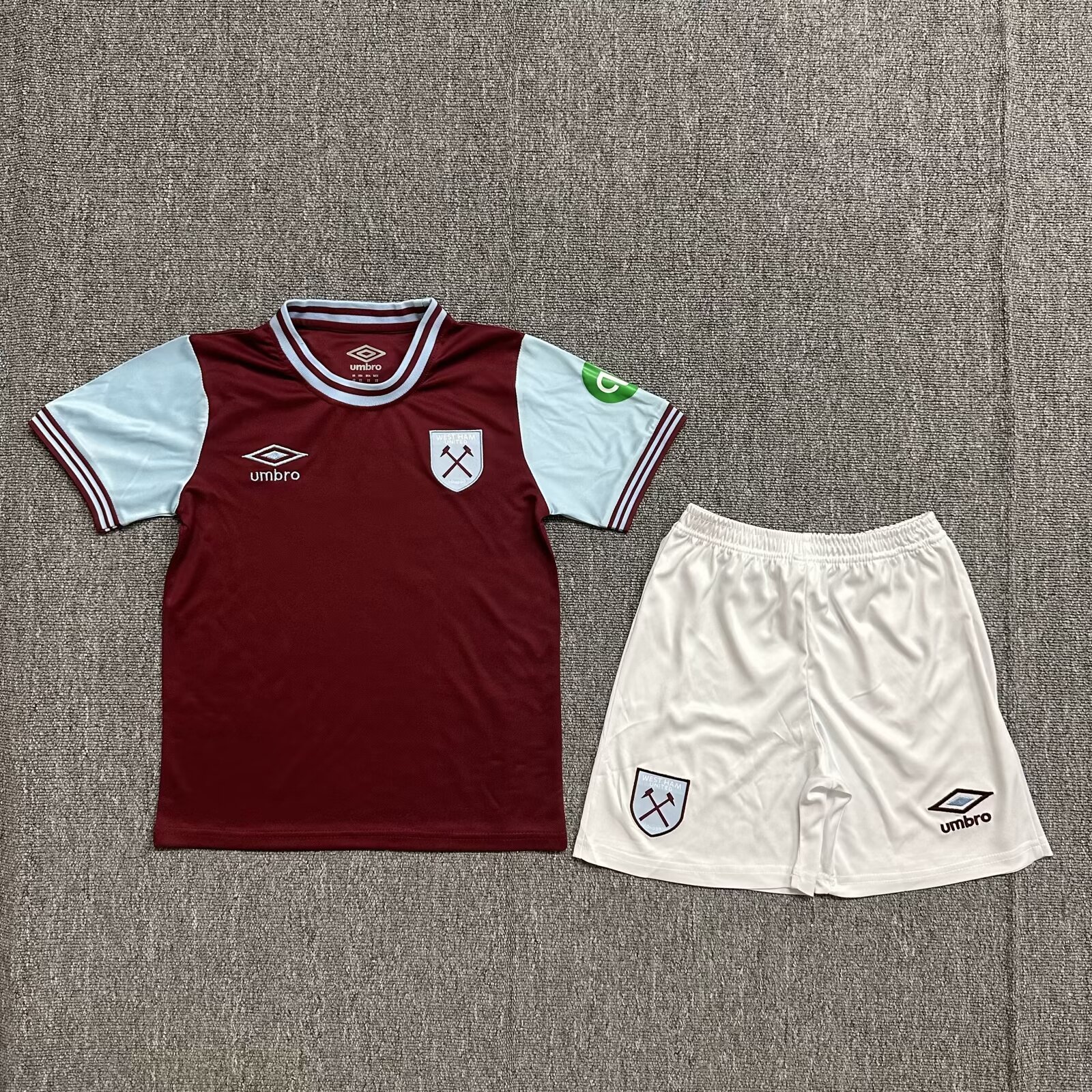 24-25 West Ham United Home Kids Soccer Jerseys Yupoo