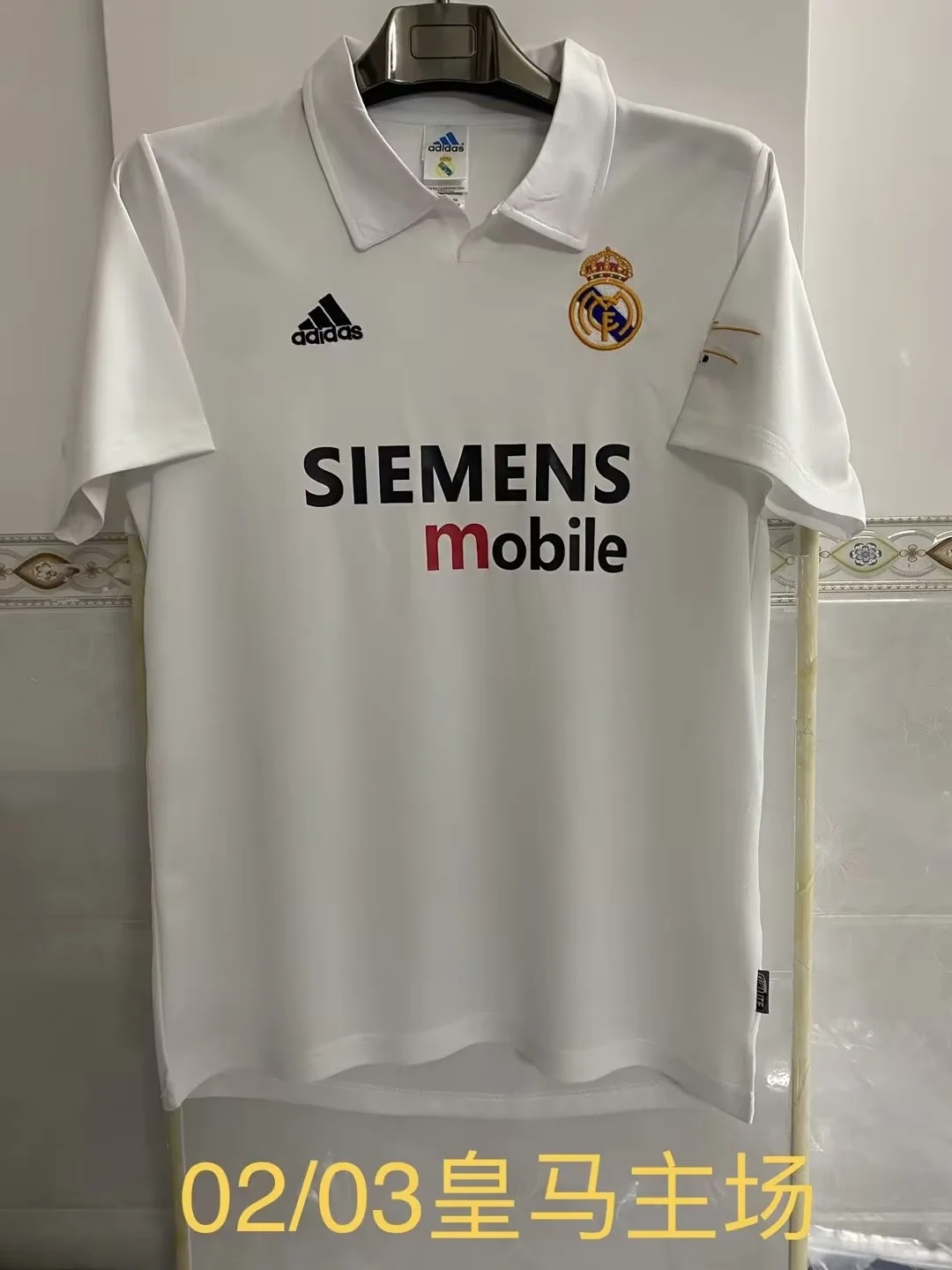 2003-04 Real Madrid Home Retro Soccer Jerseys Yupoo