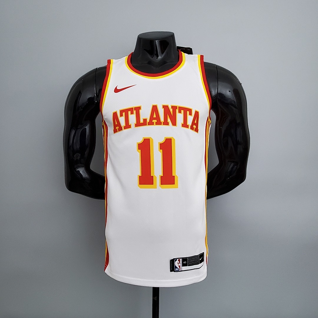 Hawks Young #11 White NBA Jersey S-XXL