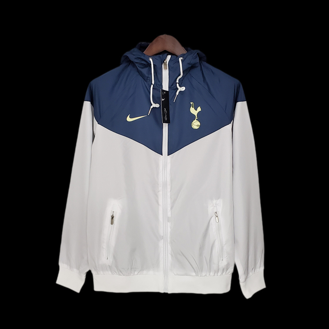 2122 Windbreaker Tottenham Blue and White S-XXL