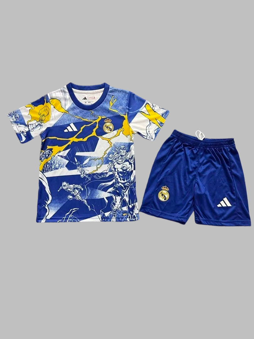 25-26 Real Madrid Kids Cheap Soccer Jerseys Yupoo