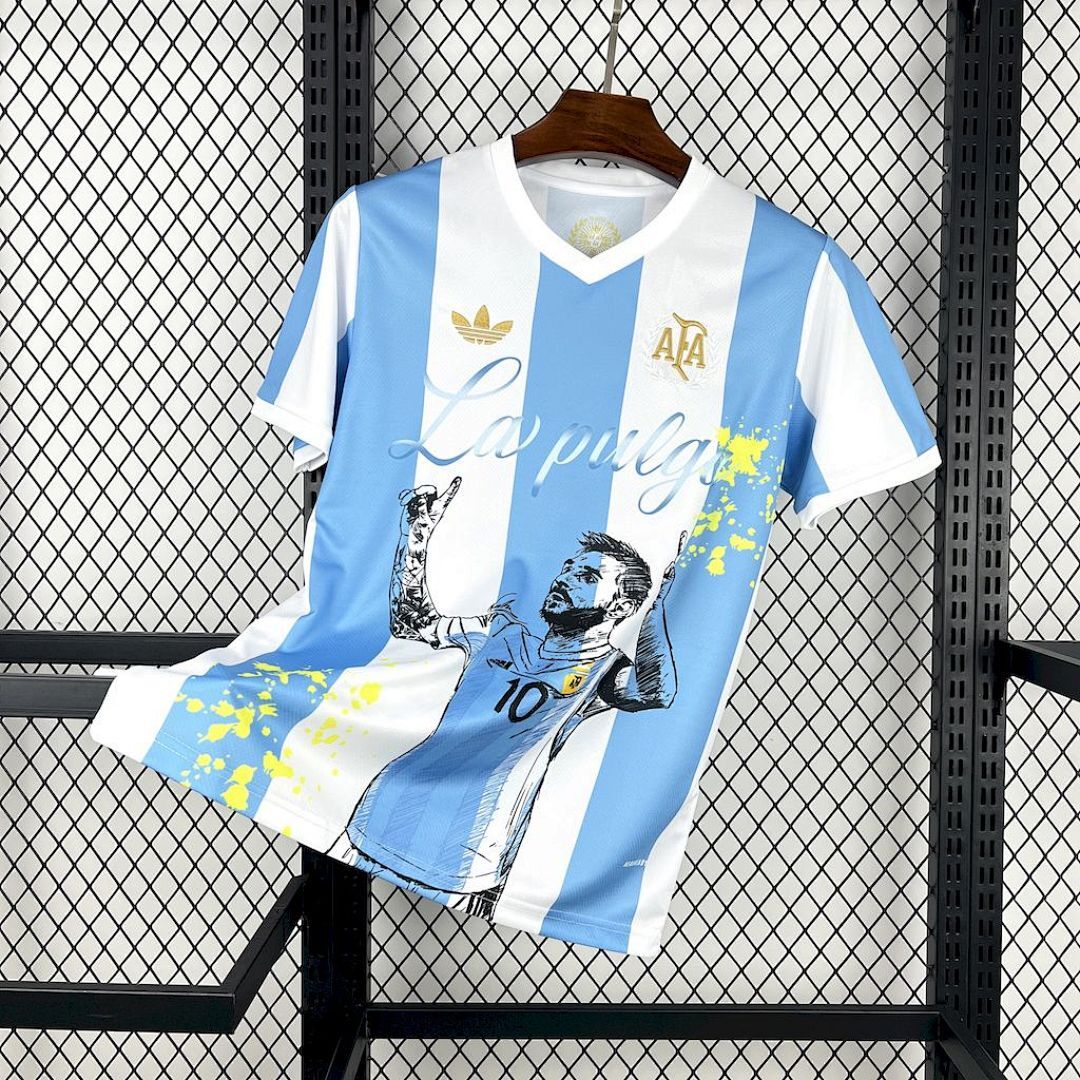 Argentina 2024/25 Adidas 50th Anniversary Messi Jersey